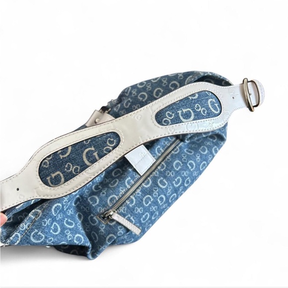 Super Large Vintage Y2k Denim Guess bag - Picture 5 of 6